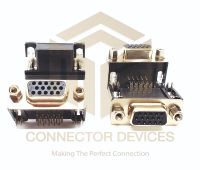 D-Sub Connectors are electrical connectors with two or more parallel rows of pins or sockets surrounded  by a D-shaped metal shield that screens against some electromagnetic interference.