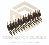 2.00 MM Pin Header Double Row Right Angle Type