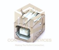 USB Type B Female Connector Right Angle
