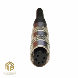 5 PIN 91 SERIES AUDIO CONNECTOR FEMALE CABLE TYPE REVERSE