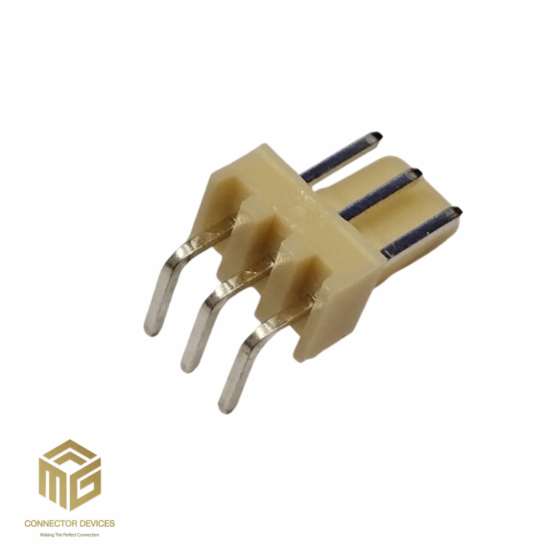 2510 3 PIN MALE RIGHT ANGLE