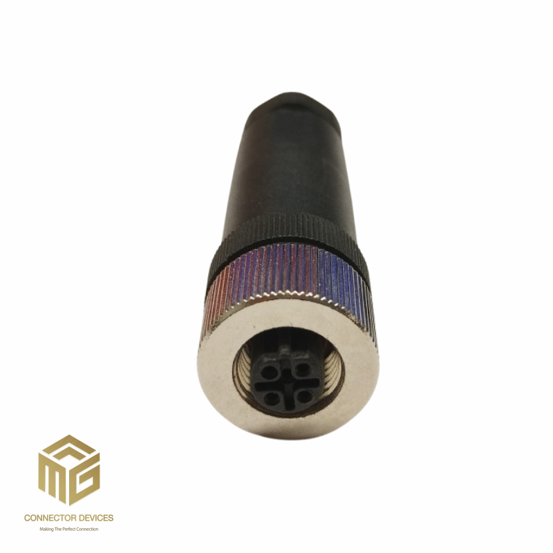M12 4 PIN FEMALE B CODED CABLE TYPE
