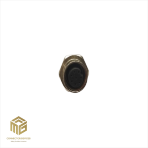 M12 8 PIN A CODED FEMALE BULKHEAD (M12*1)