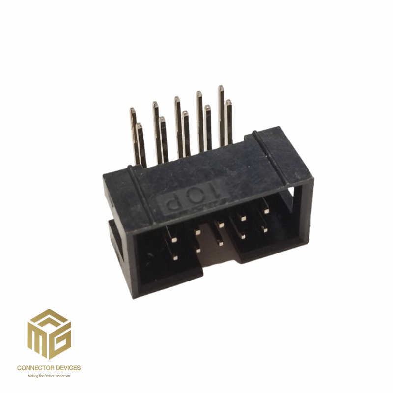 10 PIN BOXHEADER RIGHT ANGLE 2.54MM