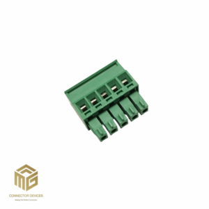 5 PIN 3.81MM GREEN FEMALE STRAIGHT