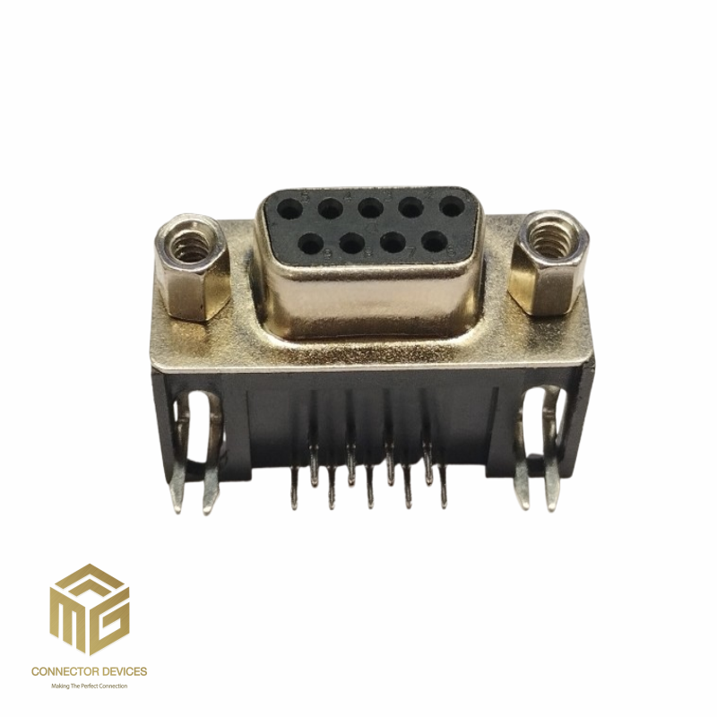 9 PIN DSUB FEMALE RIGHT ANGLE PCB MOUNT