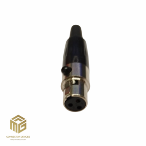 3 PIN MINI XLR FEMALE CABLE TYPE